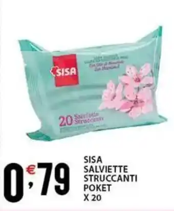 Sisa Sisa salviette struccanti poket offerta