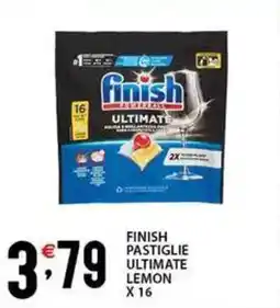 Sisa Finish pastiglie ultimate lemon offerta