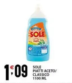 Sisa Sole piatti aceto/ classico offerta