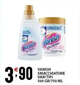 Sisa Vanish smacchiatore vari tipi offerta