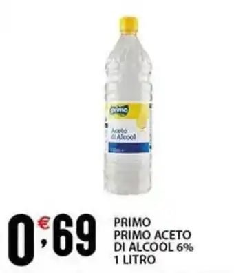 Sisa Primo primo aceto di alcool 6% offerta