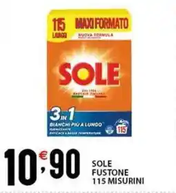 Sisa Sole fustone 115 misurini offerta