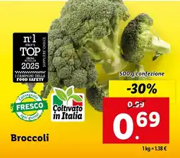 Lidl Broccoli offerta