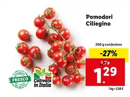 Lidl Pomodori Ciliegino offerta