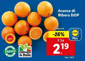 Lidl Arance di Ribera DOP offerta