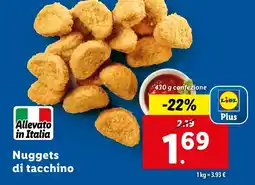 Lidl Nuggets di tacchino offerta