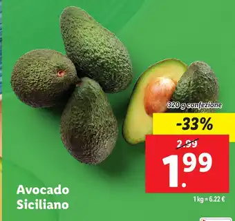 Lidl Avocado Siciliano offerta