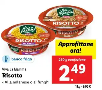 Lidl Viva La Mamma Risotto offerta