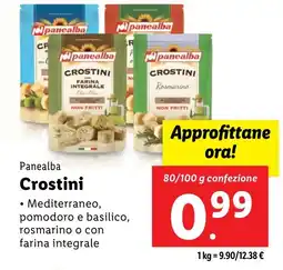 Lidl Panealba Crostini offerta