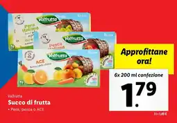 Lidl Valfrutta Succo di frutta offerta