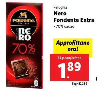 Lidl Perugina Nero Fondente Extra offerta