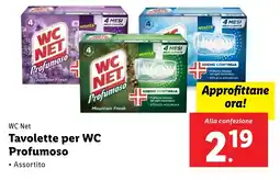 Lidl WC Net Tavolette per WC Profumoso offerta