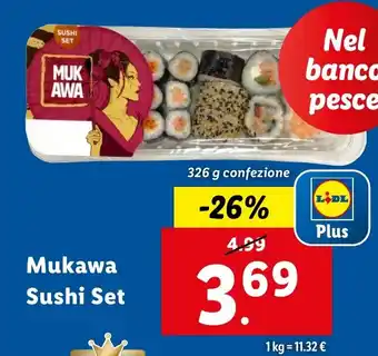 Lidl Mukawa Sushi Set offerta