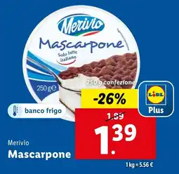 Lidl Merivio Mascarpone offerta