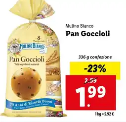 Lidl Mulino Bianco Pan Goccioli offerta