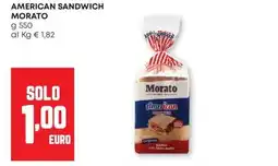 Pam American sandwich MORATO offerta