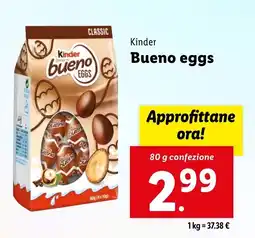 Lidl Kinder Bueno eggs offerta