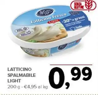 Todis Latticino spalmabile LIGHT offerta