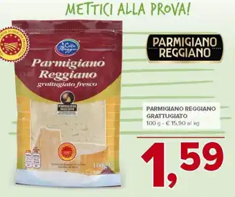 Todis Parmigiano reggiano grattugiato offerta