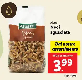 Lidl Alesto Noci sgusciate offerta