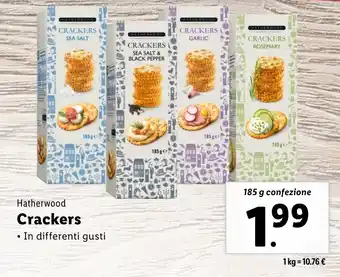 Lidl Hatherwood Crackers offerta