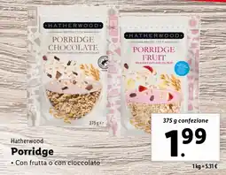 Lidl Hatherwood Porridge offerta