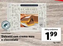 Lidl Hatherwood Dolcetti con crema mou e cioccolato offerta