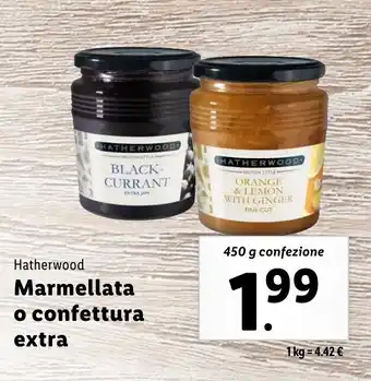 Lidl Hatherwood Marmellata o confettura extra offerta