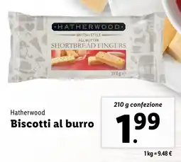 Lidl Hatherwood Biscotti al burro offerta