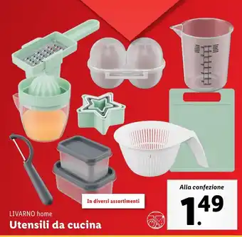 Lidl LIVARNO home Utensili da cucina offerta