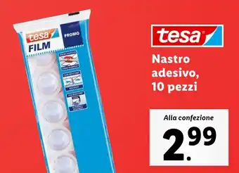 Lidl tesa Nastro adesivo, 10 pezzi offerta