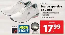 Lidl CRIVIT Scarpe sportive da uomo offerta