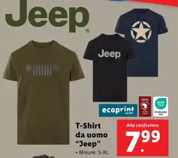 Lidl T-Shirt da uomo "Jeep" offerta