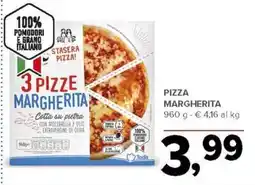 Todis 3 pizze margherita offerta