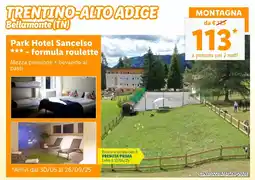 Lidl Park Hotel Sancelso - formula roulette offerta