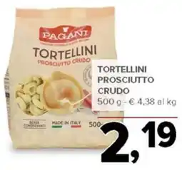 Todis Tortellini prosciutto crudo offerta