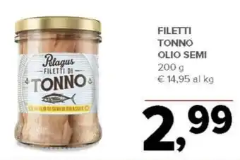 Todis Filetti tonno olio semi offerta