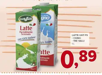 Todis Latte uht ps - cigno -tre valli offerta