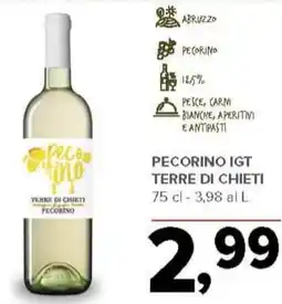 Todis Pecorino igt terre di chieti offerta