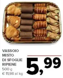 Todis Vassoio misto di sfoglie ripiene offerta