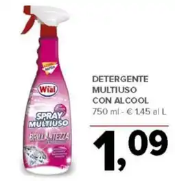 Todis Detergente multiuso con alcool offerta