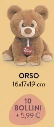 Todis Orso 10 bollini offerta