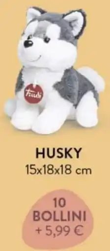 Todis Husky 10 bollini offerta