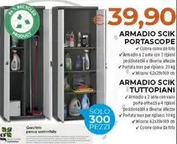 Todis Armadio scik portascope, armadio scik tuttopiani offerta