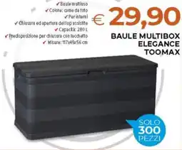 Todis Baule multibox elegance toomax offerta