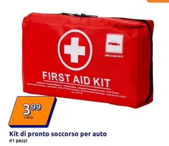 Action Kit di pronto soccorso per auto 41 pezzi offerta