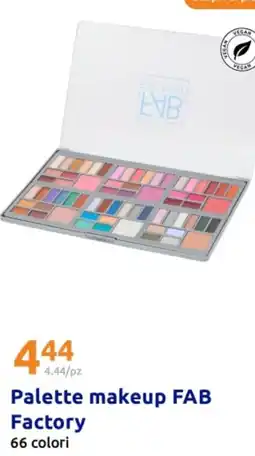Action Palette makeup fab factory 66 colori offerta