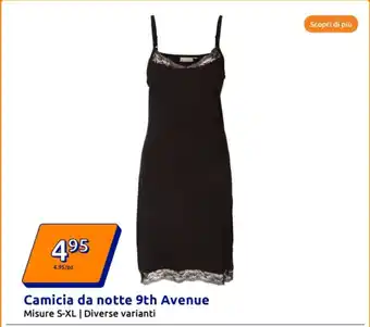 Action Camicia da notte 9th avenue misure s-xl | diverse varianti offerta