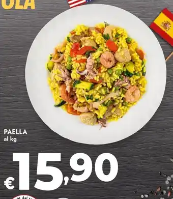 Bennet Paella al kg offerta