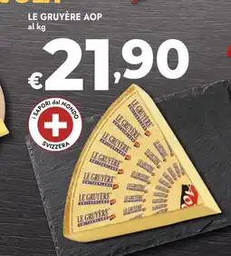 Bennet Le gruyère aop al kg offerta